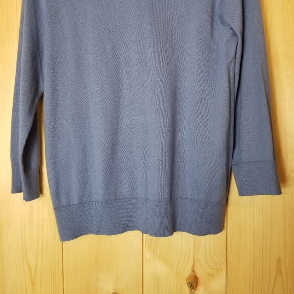 Ann Taylor Loft Cotton 3/4Sleeve Button Down Cardigan NWT - Picture 5 of 10